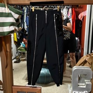 Nike icon clash pant with patent leather details